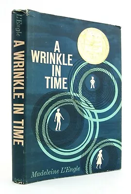 A WRINKLE IN TIME Madeleine L'Engle 30th Printing 1972 HBDJ VGC L1 • $100
