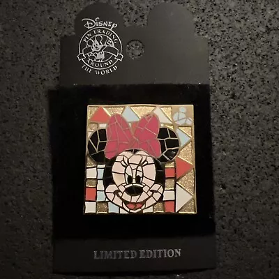 Disney Minnie Mouse Mosaic Tile Surprise Release 2003 LE 1000 Pin • $19.95