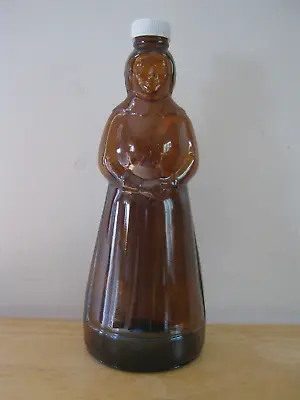 Mrs. Buttersworth's 10  Amber Glass Syrup Bottle • $10.90