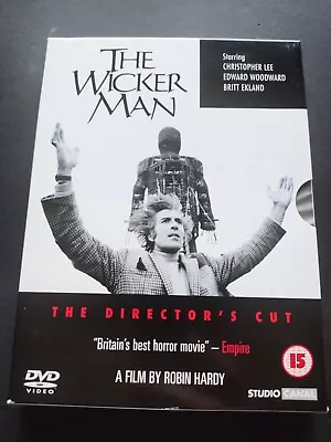 The Wicker Man: Director's Cut [DVD] 2 Disc Edward Woodward Hardy (DIR) Cert 15 • £2.83