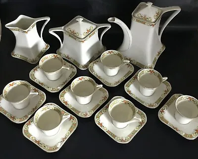 Rare French Antique Limoges Coffee Service By A. Lanternier 1910 • $290