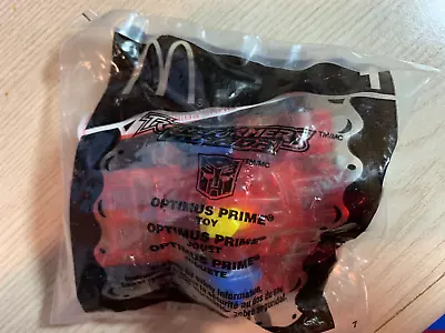 Transformers Armada OPTIMUS PRIME #1 McDonald's Happy Meal Toy Hasbro 2002 MISP • $8.99