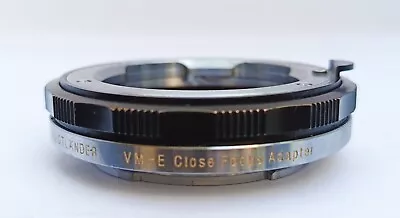 Voigtlander VM-E Close Focus Adapter - Leica M Lens To Sony E Camera • $99