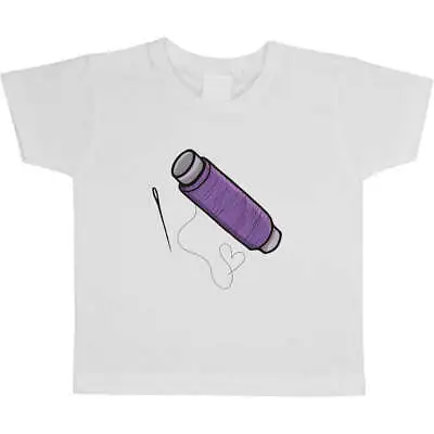 'Sewing Needle And Thread' Children's / Kid's Cotton T-Shirts (TS038805) • £5.99