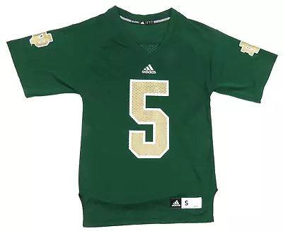 NWOT Notre Dame Fighting Irish Manti Te'o Adidas Throwback Football #5 Jersey S • $64.99