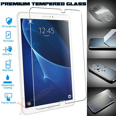 £4.95 • Buy Genuine TEMPERED GLASS Screen Protector For Samsung Galaxy Tab A 10.1  (SM-T585)