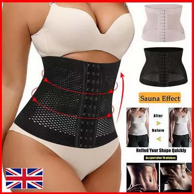 Slimming Body Waist Shaper Training Trainer Tummy Cincher Girdle Corset Belt UK. • £3.99