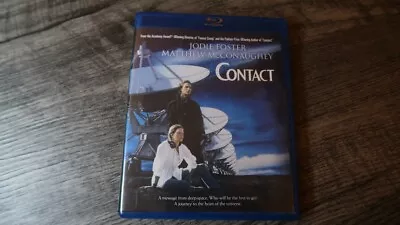 Contact (Blu-ray 1997) Jodie Foster Matthew McConaughey • $9.80