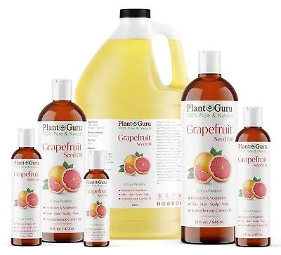 Grapefruit Seed Oil Cold Pressed 100% Pure Natural Carrier Extract Liquid • $46.40