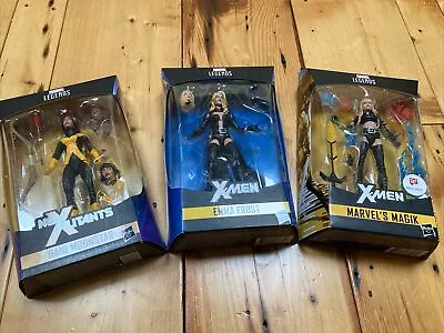 MARVEL LEGENDS EMMA FROST MAGIK DANI MOONSTAR WALGREENS EXCLUSIVE NIP - Lot Of 3 • $149.99