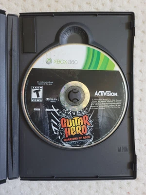 $18.97 • Buy Guitar Hero: Warriors Of Rock (Microsoft Xbox 360, 2010)  Disc Only Tested