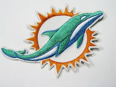 Lot Of (1) Nfl Miami Dolphins Logo Patch Patches (type A) Item # 23 • $5.99