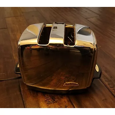 Vtg Sunbeam T-35 Radiant Control Chrome Working Auto-Drop Toaster Bakelite MCM • $224.99