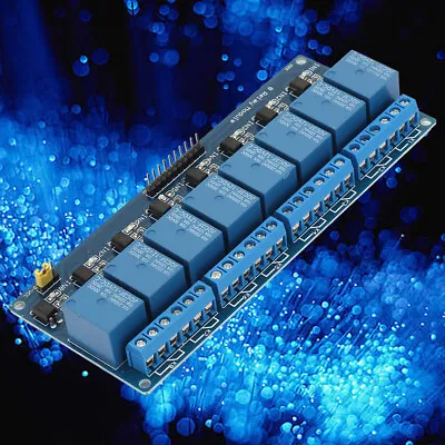 8 Channel Relay Module With Optocoupler Isolation Board PLC Relay Module(12V) • $11.46