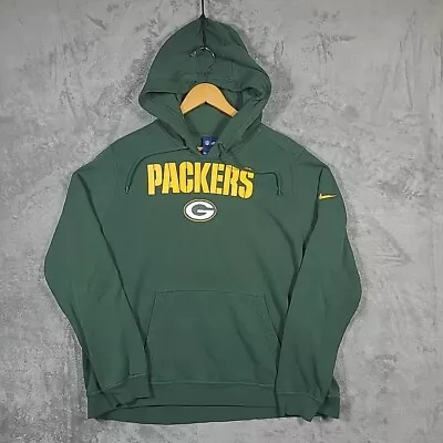 Green Bay Packers Nike Hoodie Sweatshirt Pullover Mens XXL 2XL • $24.99