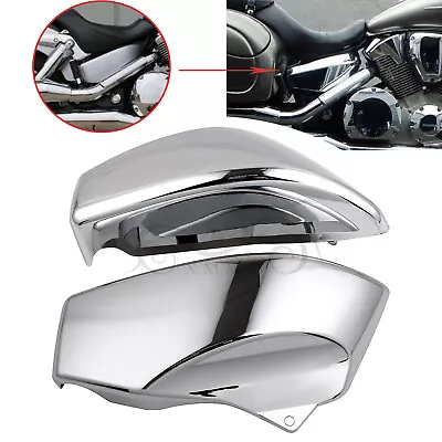 Chrome Battery Side Fairing Cover Fit For Honda VTX 1800 R/Retro S/Spoke 02-08 • $29.68