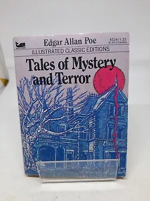 Vtg Tales Of Mystery And Terror Moby Books Illustrated Classic Edition 1979 Poe • $13.98