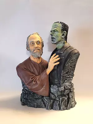 Hand Painted Frankenstein And The Hermit Bust • $150