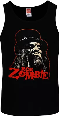 Rob Zombie R Heavy Metal Band Black Tank Top Men's Sizes • $12.99