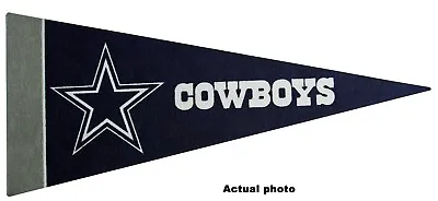  Dallas Cowboys NFL Mini Pennant 9 X4  Felt Made In USA Banner • $2.99