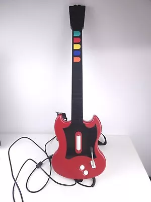 Guitar Hero Gibson PS2 Redoctane Wired Guitar And Strap PSLGH • $114