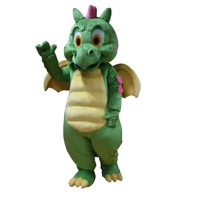  Dinosaur Mascot Costume Suit Cosplay Party Game Dress Outfit Halloween Adult • £196.18