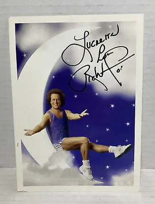 Richard Simmons Autograph Signature Signed 5x7 Vintage Color Glossy Photograph • $19.99