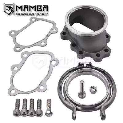 Stainless Steel GT25 GT28 T25 T28 Exhaust Dump Flange To 3  76mm Vband Adapter • $270