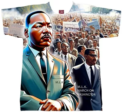 Martin Luther King T-shirtwashington Dc Speech. Marching 2024 • $21.99