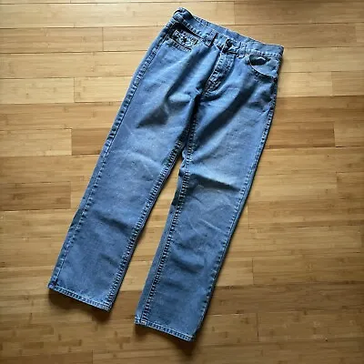 Vintage Y2K True Religion Ricky Denim Mens 34 X 32 As Is Worn Faded • $10.50