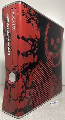 Microsoft Xbox 360 Gears Of War 3 Limited Edition Red Console Only Parts AS IS • $72.85