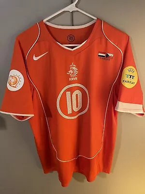 Van Nistelrooy Holland Jersey Maglia Kit Netherlands Euros 2004 Vintage Rare • $125