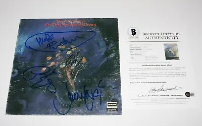 The Moody Blues Band Signed On The Threshold Of A Dream Vinyl Album Beckett Coa • $679.99