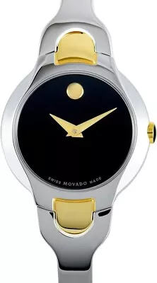 Movado Kara 0606948 Women's Quartz Two Tone Watch - Retail Price $695 • $219.99