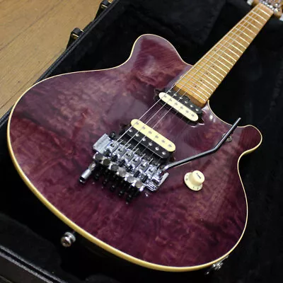 MUSIC MAN EVH Signature Trans Purple Quilt Maple Eddie Van Halen Signature Model • $7845