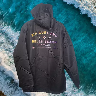 Rip Curl Pro 2021 Spray Windbreaker Jacket Size XL Slim Fit Mens NWT • $30