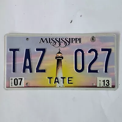 MISSISSIPPI Lighthouse Graphic License Plate~ TAZ 027 ~🔥FREE SHIPPING🔥 • $14.99