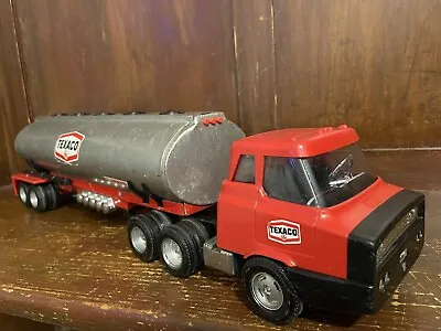 Republic Tool TEXACO Gas Tanker Plastic & Metal Toy Truck 90025 Vintage 1970's • $42.95