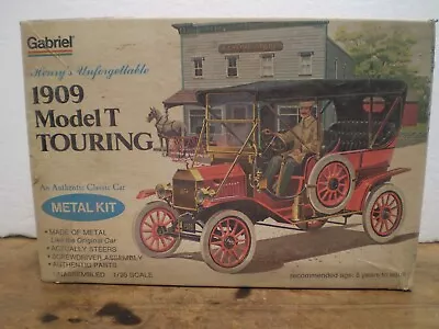 Gabriel Ford 1909 Model T Touring Car Kit G Gauge Size. • $50