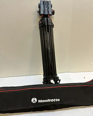 Manfrotto MVH502A Fluid Head And 546B Tripod System • $499.99