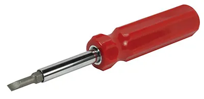 New 6 In 1 SCREWDRIVER = 1/4  & 5/16  Nut Setter + 2 PHILLIPS & 2 SLOTTED  • $8.98