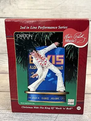 Elvis Presley Ornament By Carlton Cards  Christmas With The King Of Rock N Roll • $19.99