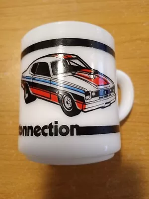 Direct Connection Mopar Vintage Milk Glass Coffee Cup • $28.77