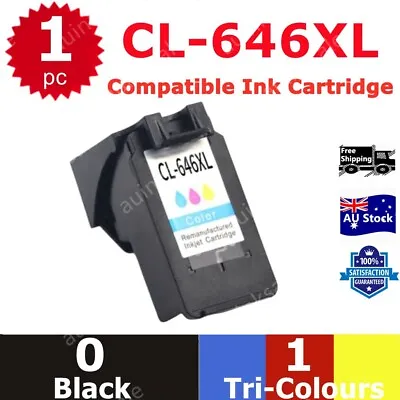 1x PG645XL Colour Remanufactured Ink Cartridge For Canon MG2560 TS3160 TS3360 • $30