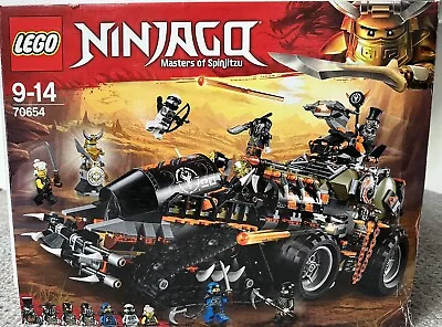 LEGO Ninjago 70654 Diselnaut Battle Tank Masters Of Spinjitzu • $250