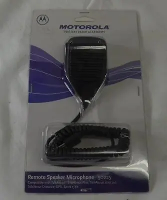 Genuine Motorola TalkAbout Remote Speaker Microphone Model 50225 • $19.99