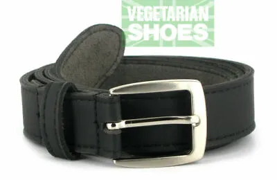 Vegetarian Shoes Town Belt Black - Vegan Belt Ships From USA - Made In UK - Gift • $39.99