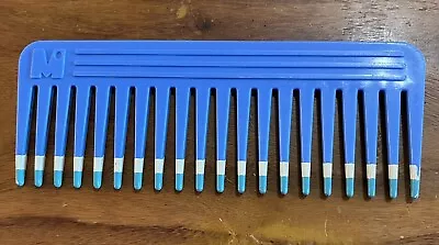 Mebco Blue Twice Dipped Volume Comb Vintage 80s • $49.98