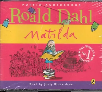 MATILDA By Roald Dahl - 5xCD Audiobook *NEW & SEALED* *Joely Richardson* • £4.99