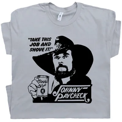 $19.99 • Buy Johnny Paycheck T Shirt Vintage Country Music Outlaw Tee Redneck Concert Band